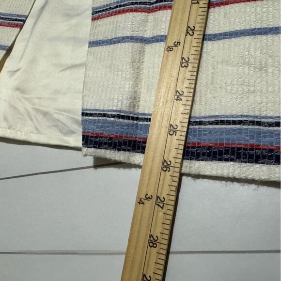 Piper NWT Blue‎ White Striped Pencil Skirt Women’s Size 10 - Picture 7 of 7